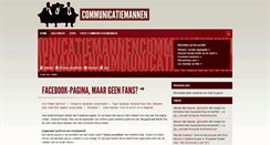 Desktop Screenshot of communicatiemannen.be